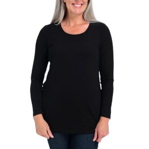 Chris & Carol Black Tunic Size S